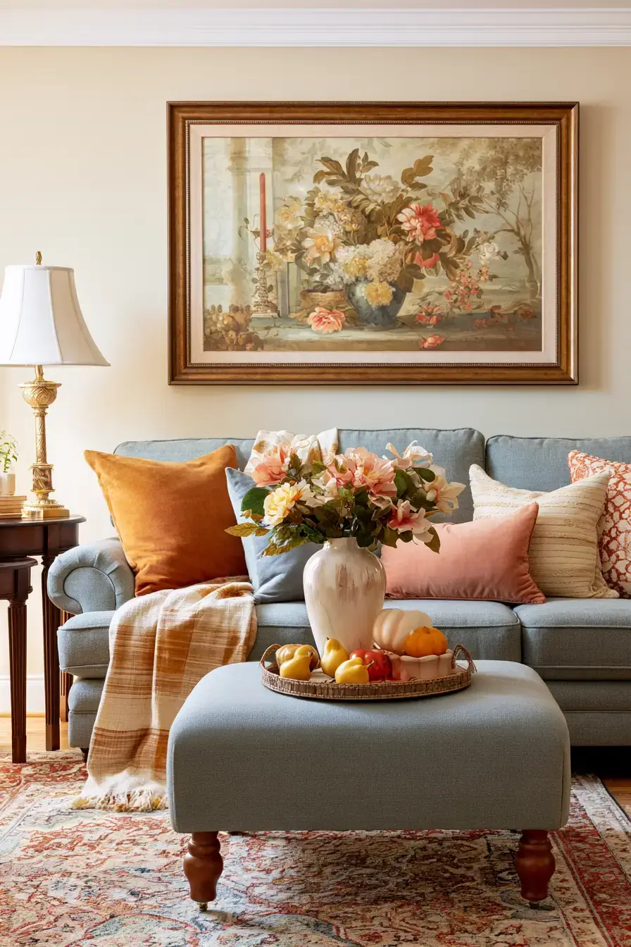 27 Grandmillennial Living Room Ideas For Charming Cozy Style