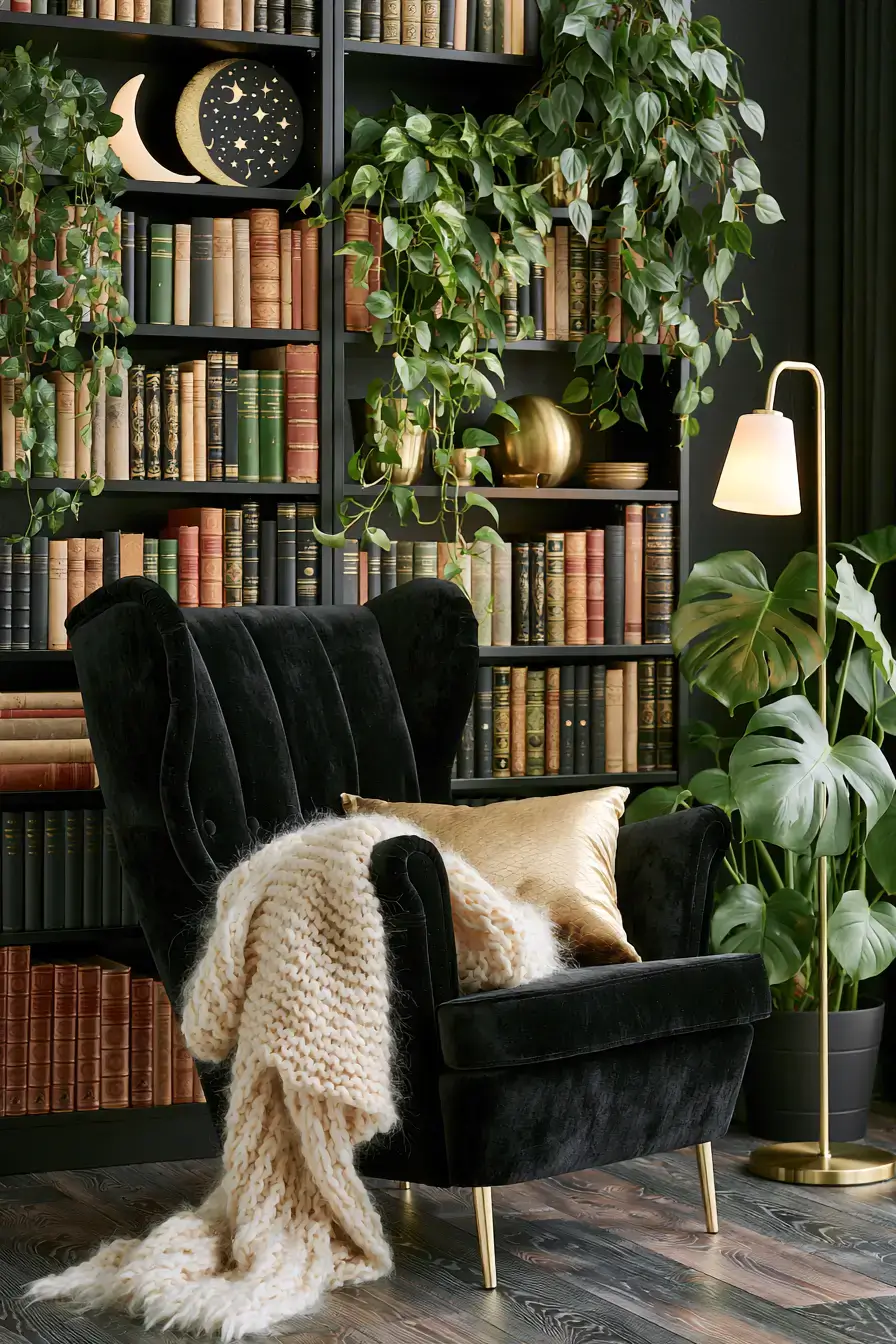 27 Whimsigoth Interior Design Ideas for a Magical Moody Home