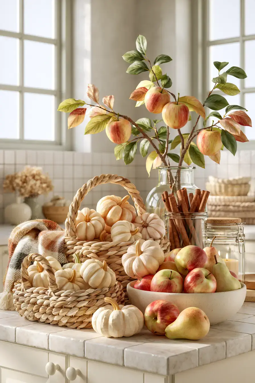 27 Fall Kitchen Island Decor Ideas for a Cozy Seasonal Home