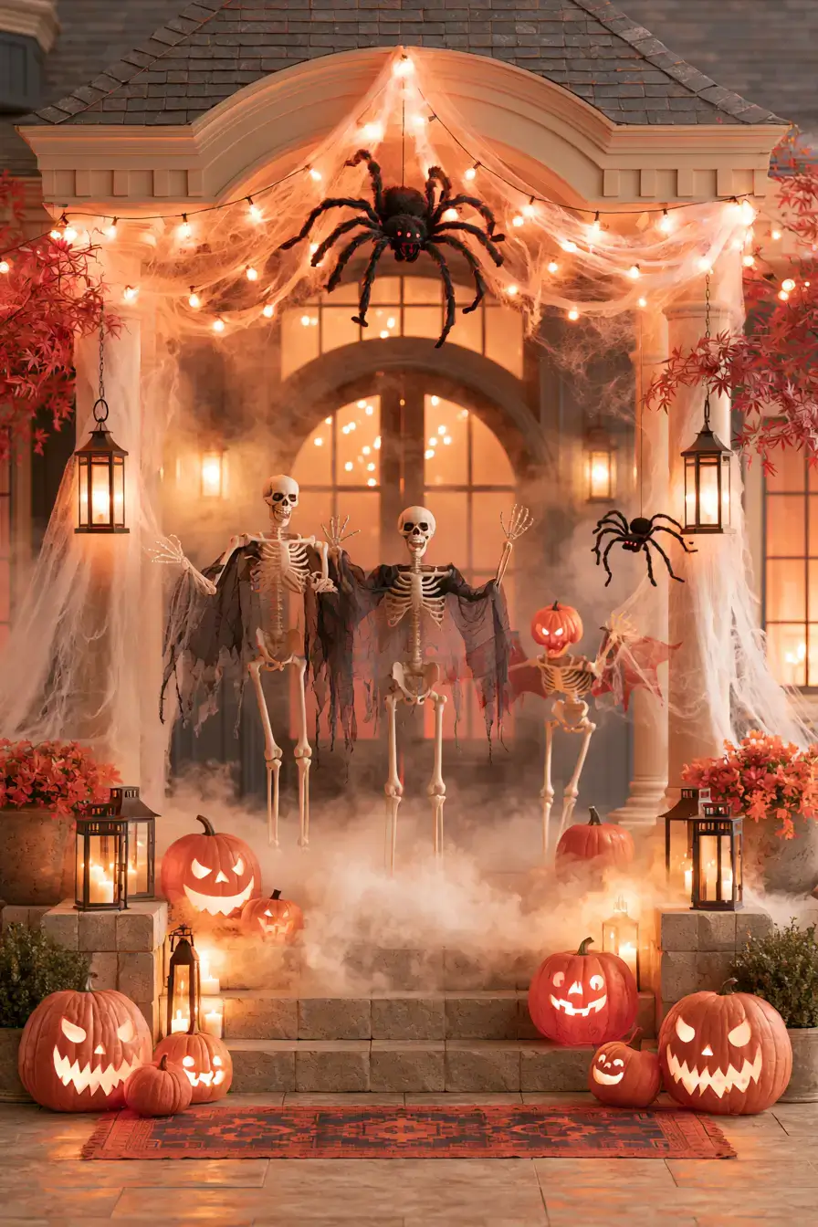 27 Halloween Porch Decorations for a Spooky and Stylish Entrance