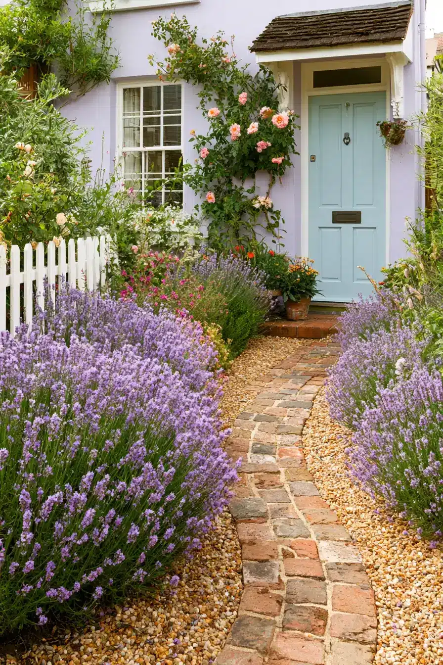 27 Victorian Terrace Front Garden Ideas For Elegant Curb Appeal