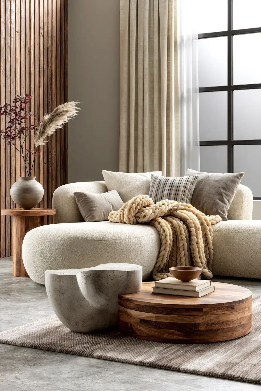27 Soft Brutalism Interior Ideas for a Warm Modern Home