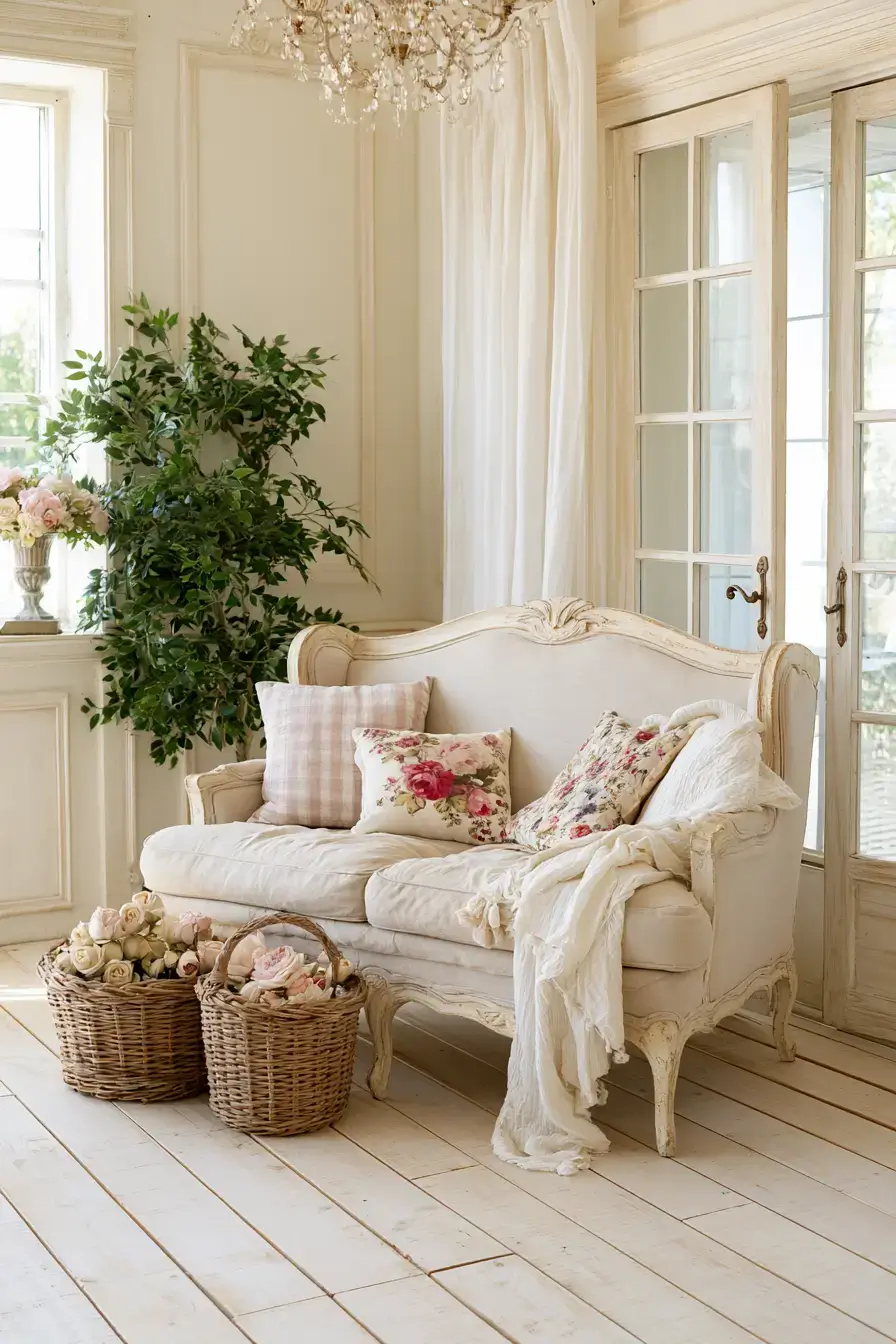 27 Dreamy French Shabby Chic Decor Ideas For Romantic Homes