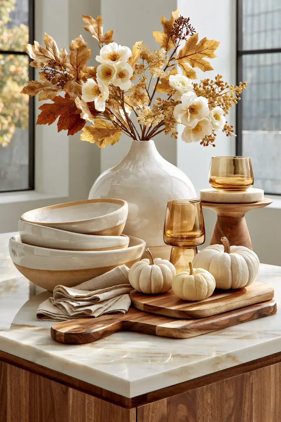 27 Fall Kitchen Island Decor Ideas for a Cozy Seasonal Home