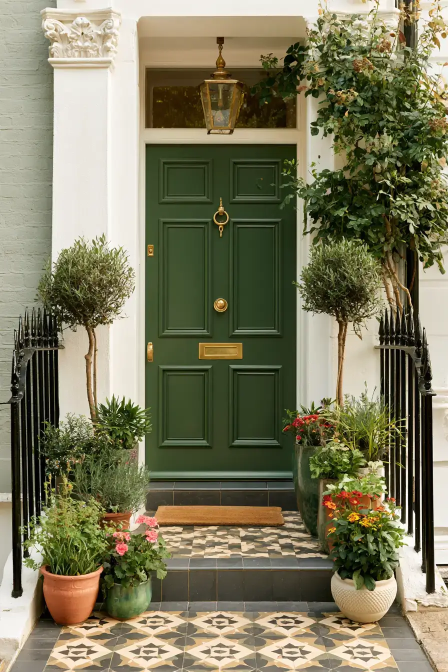 27 Victorian Terrace Front Garden Ideas For Elegant Curb Appeal