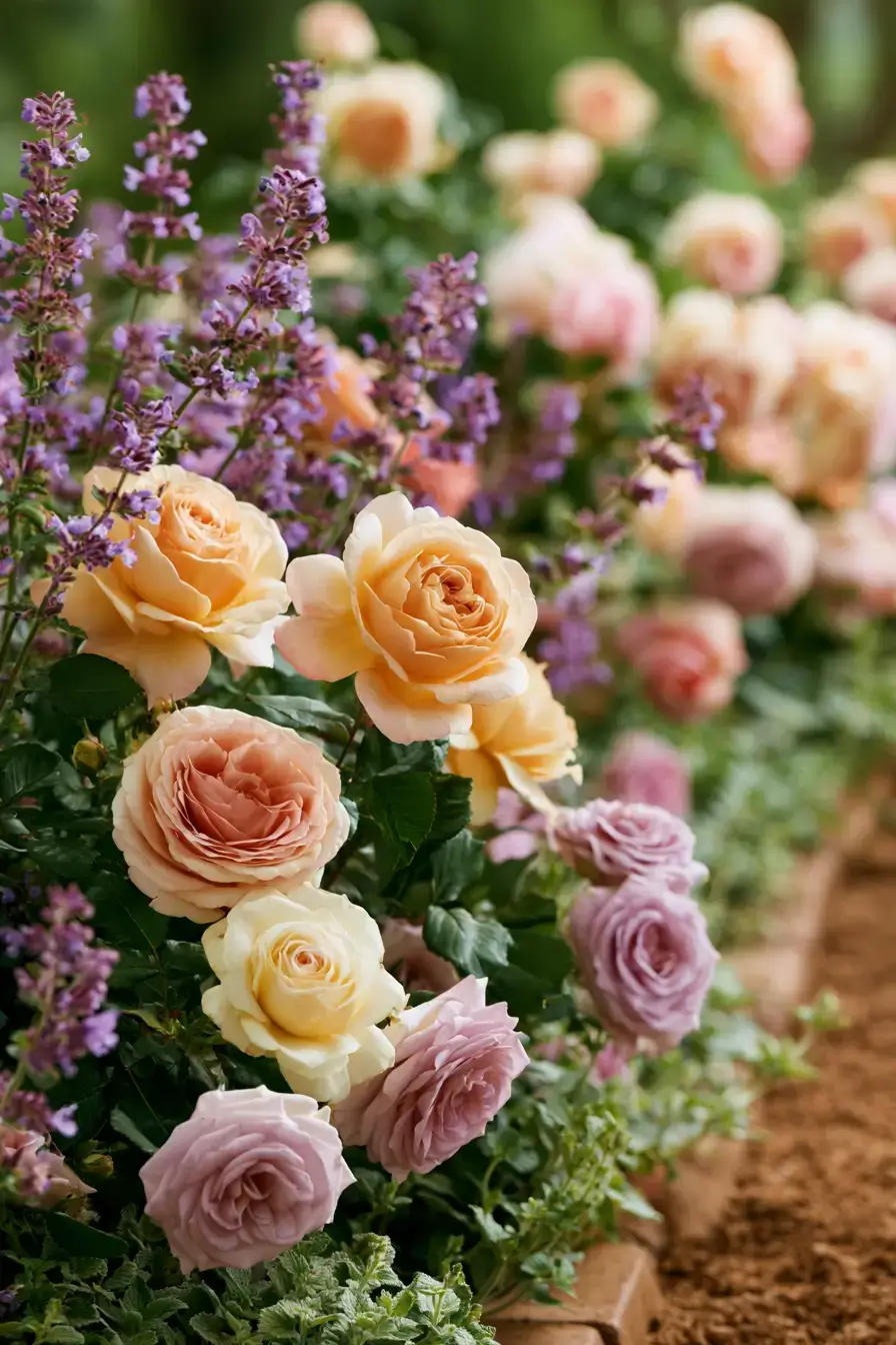 27 English Rose Garden Ideas For Romantic Cottage Charm