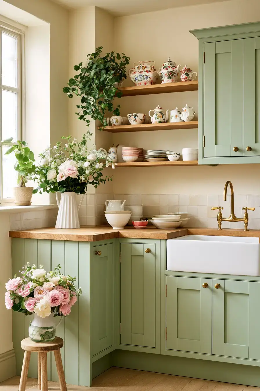 27 English Countryside Kitchen Ideas For Cozy Timeless Charm