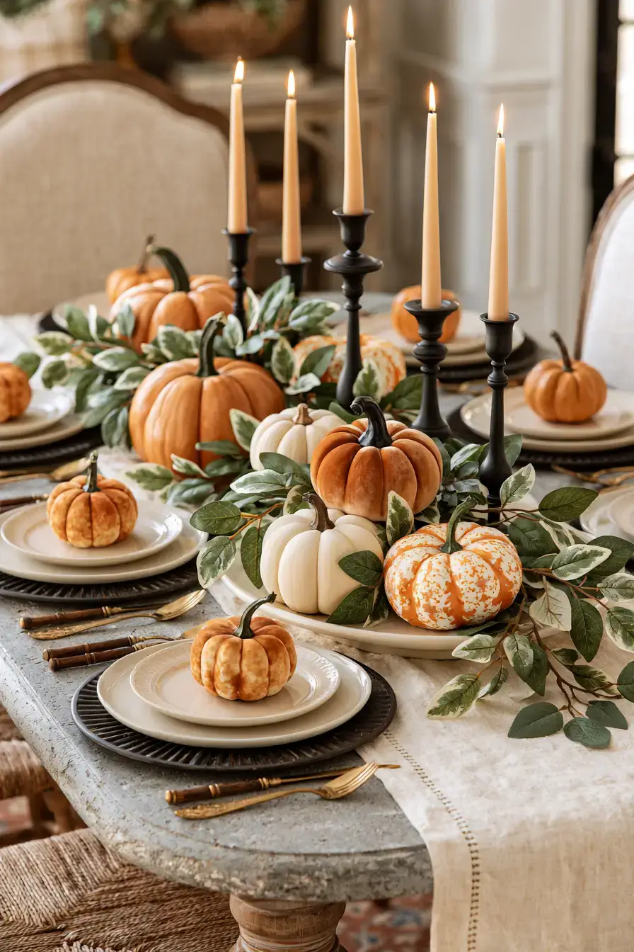 27 Fall Dining Table Decor Ideas for a Warm Seasonal Gathering