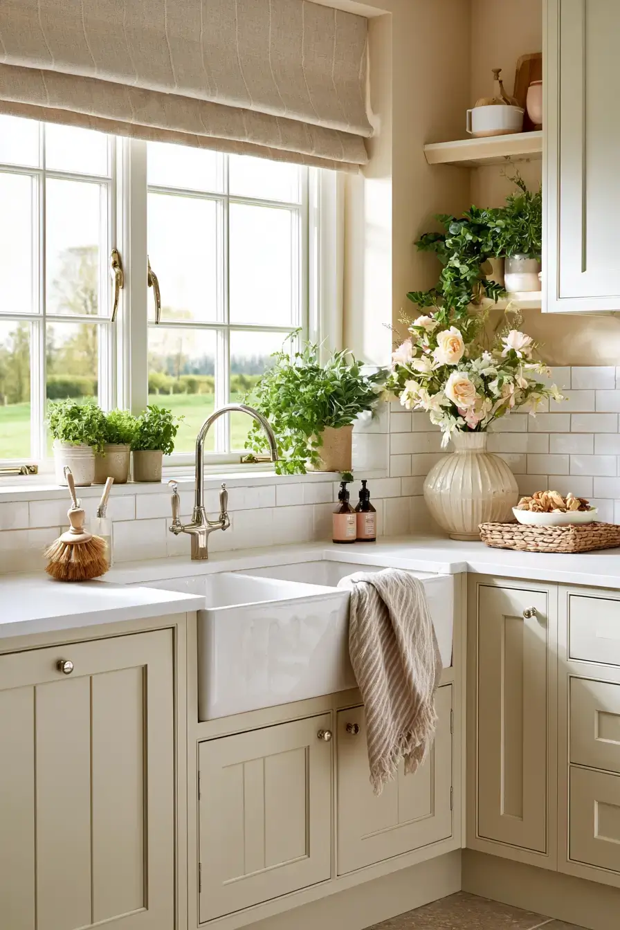 27 English Countryside Kitchen Ideas For Cozy Timeless Charm