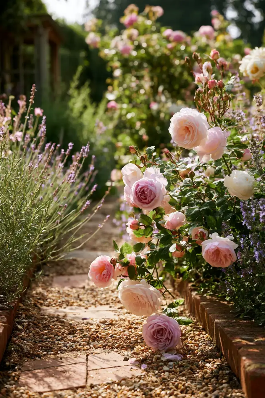 27 English Rose Garden Ideas For Romantic Cottage Charm