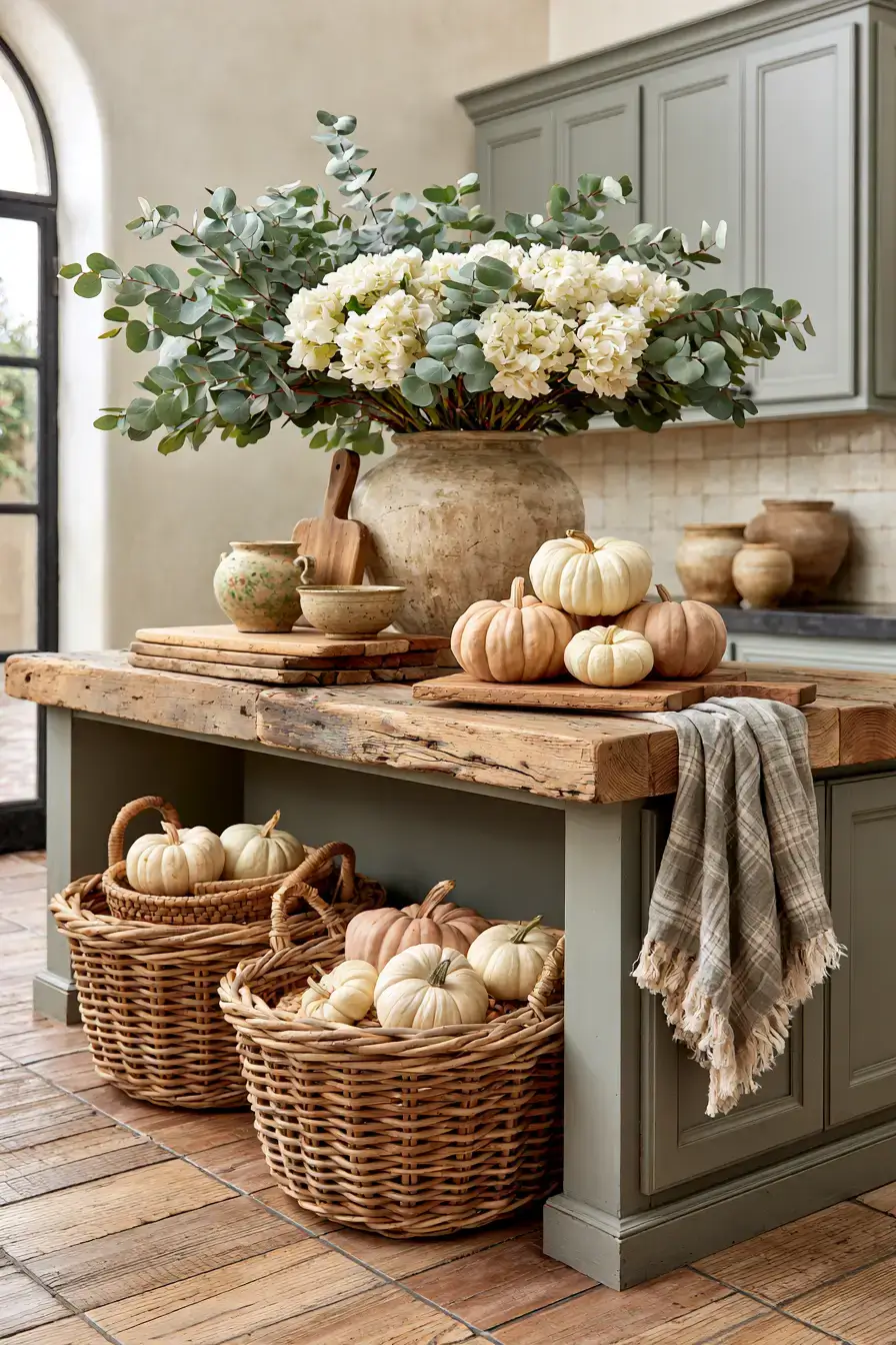 27 Fall Kitchen Island Decor Ideas for a Cozy Seasonal Home