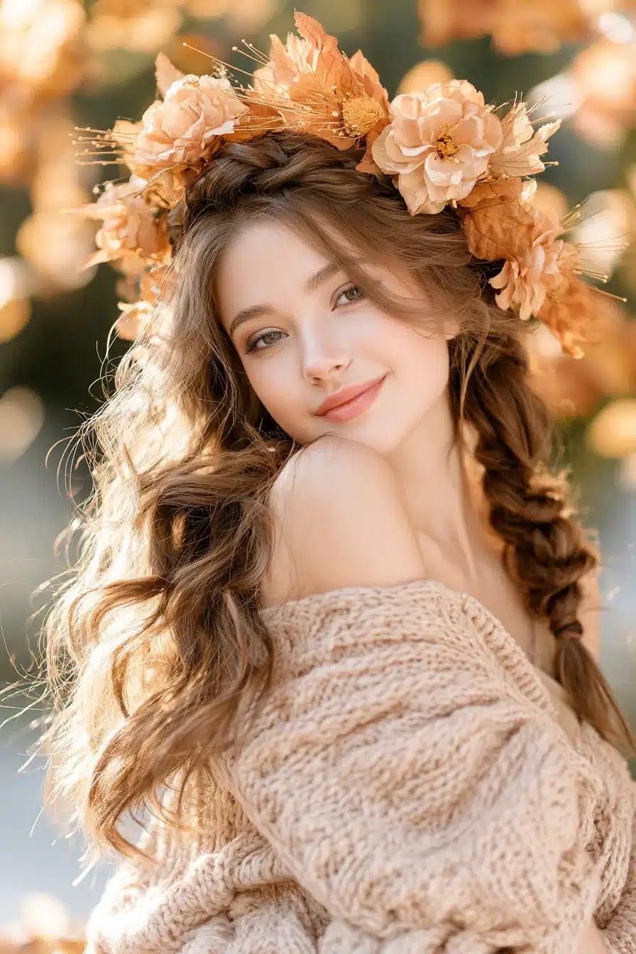 27 Cute Autumn Hairstyles for a Cozy and Charming Seasonal Look
