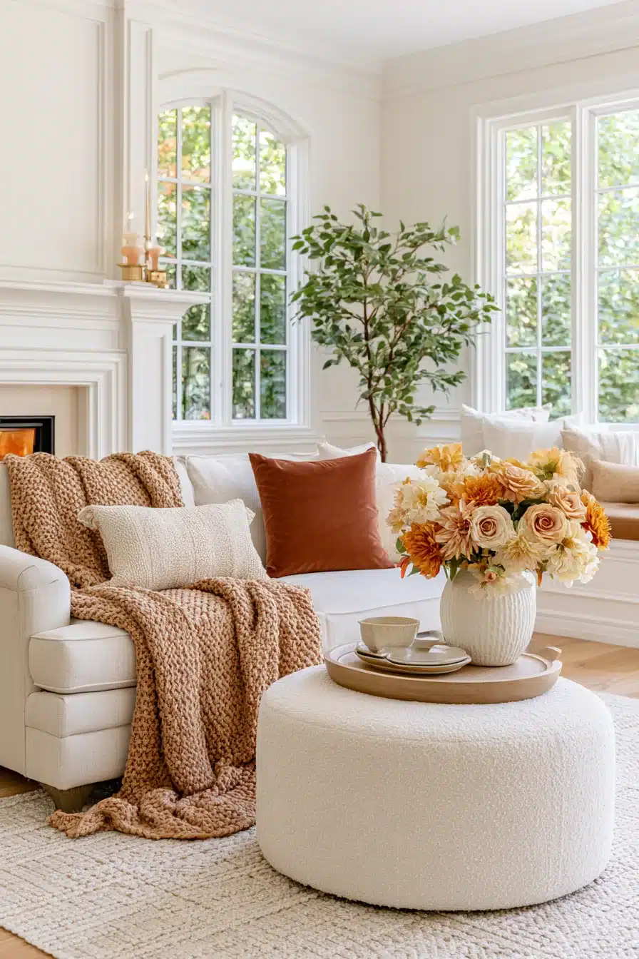 27 Cozy Fall Living Room Decor Ideas for a Warm Inviting Home