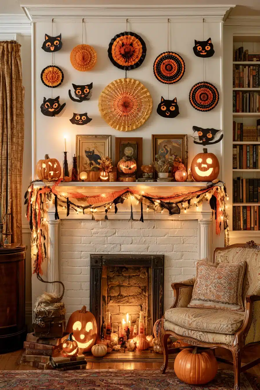 27 Nostalgic Halloween Decor Ideas Filled With Vintage Spooky Charm