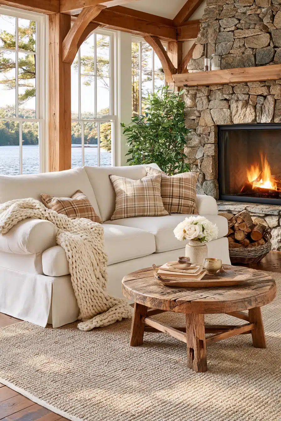 27 Cozy Lake Cabin Interiors for a Warm and Relaxing Retreat
