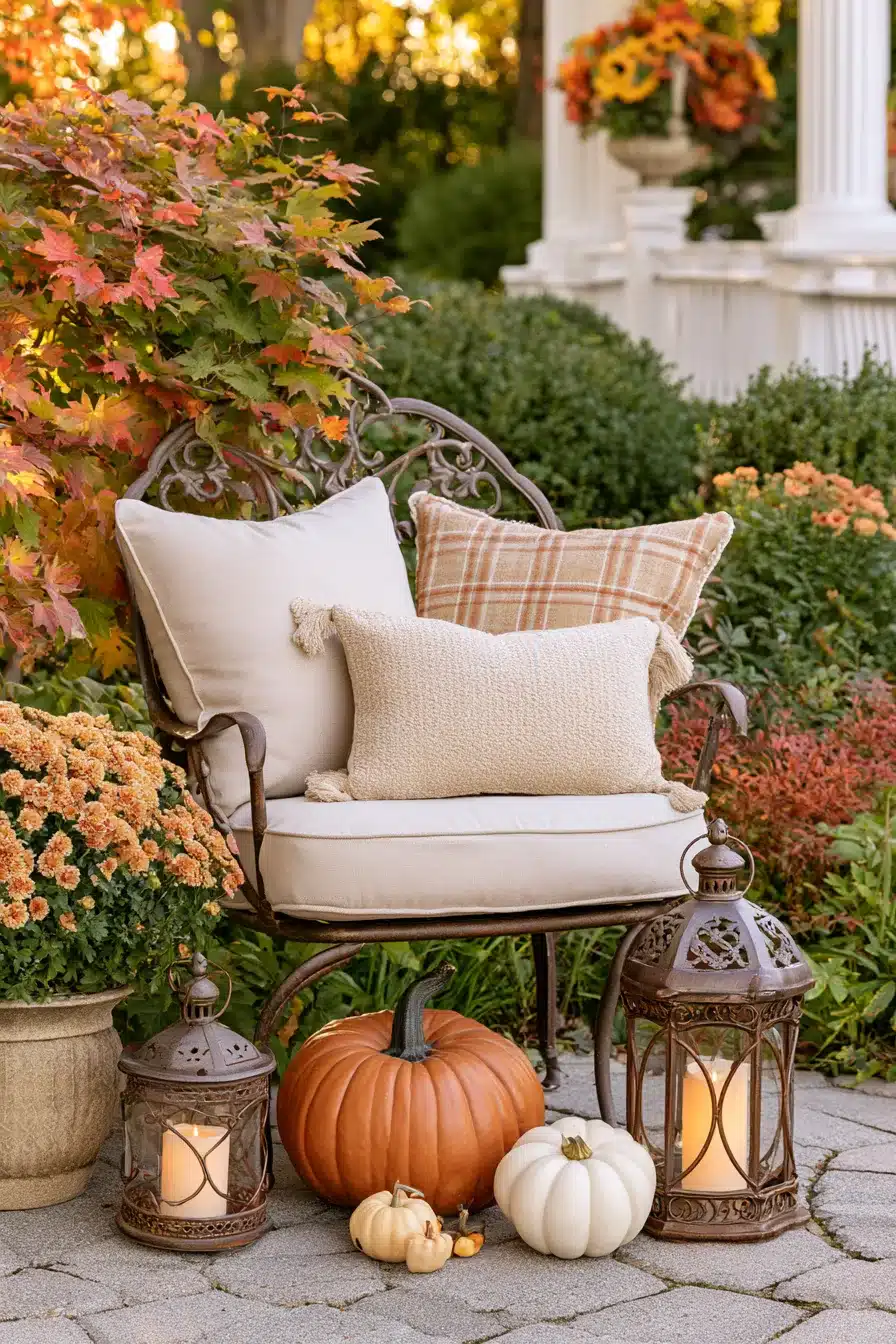 27 Outdoor Fall Decorations for a Warm and Welcoming Home