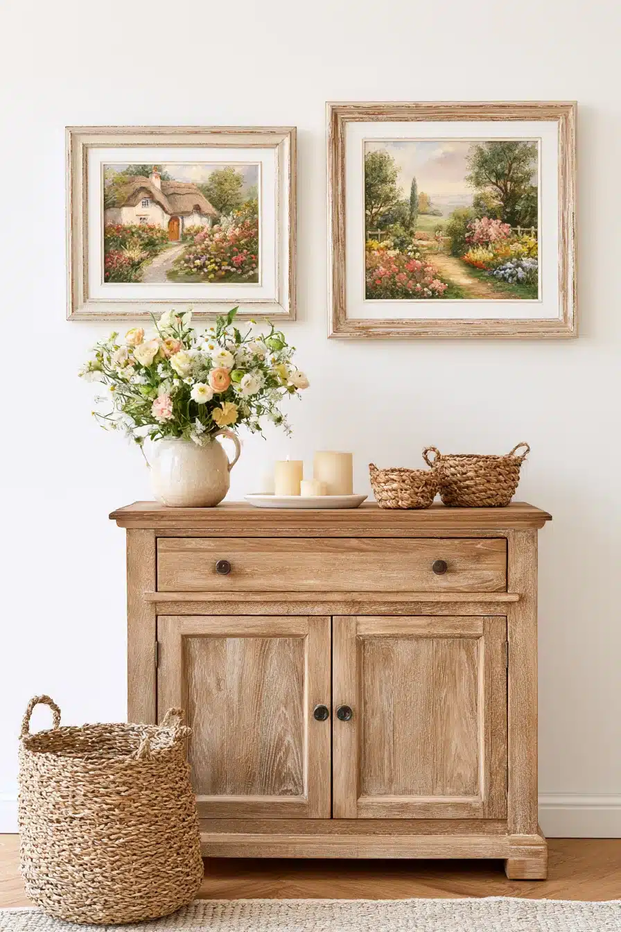 27 Dreamy Cottagecore Wall Decor Ideas for a Charming Romantic Home