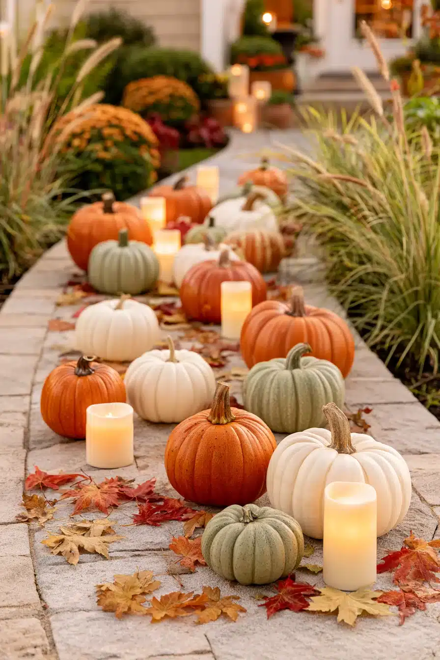 27 Outdoor Fall Decorations for a Warm and Welcoming Home