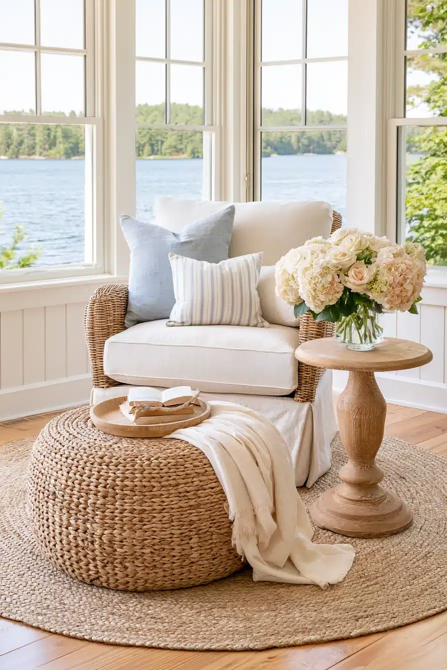 27 Cozy Lake Cabin Interiors for a Warm and Relaxing Retreat