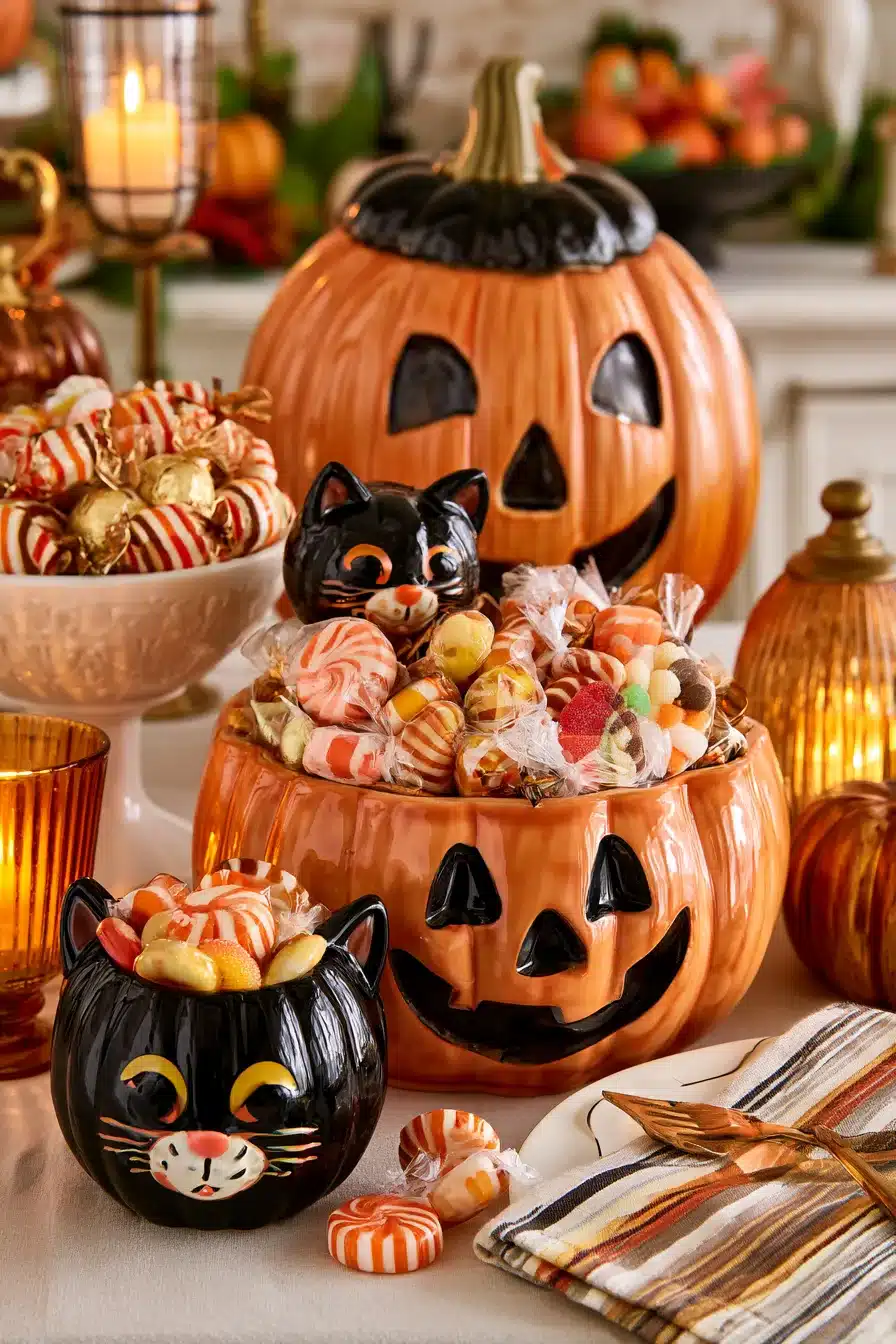 27 Vintage Halloween Decor Ideas Filled With Nostalgic Charm