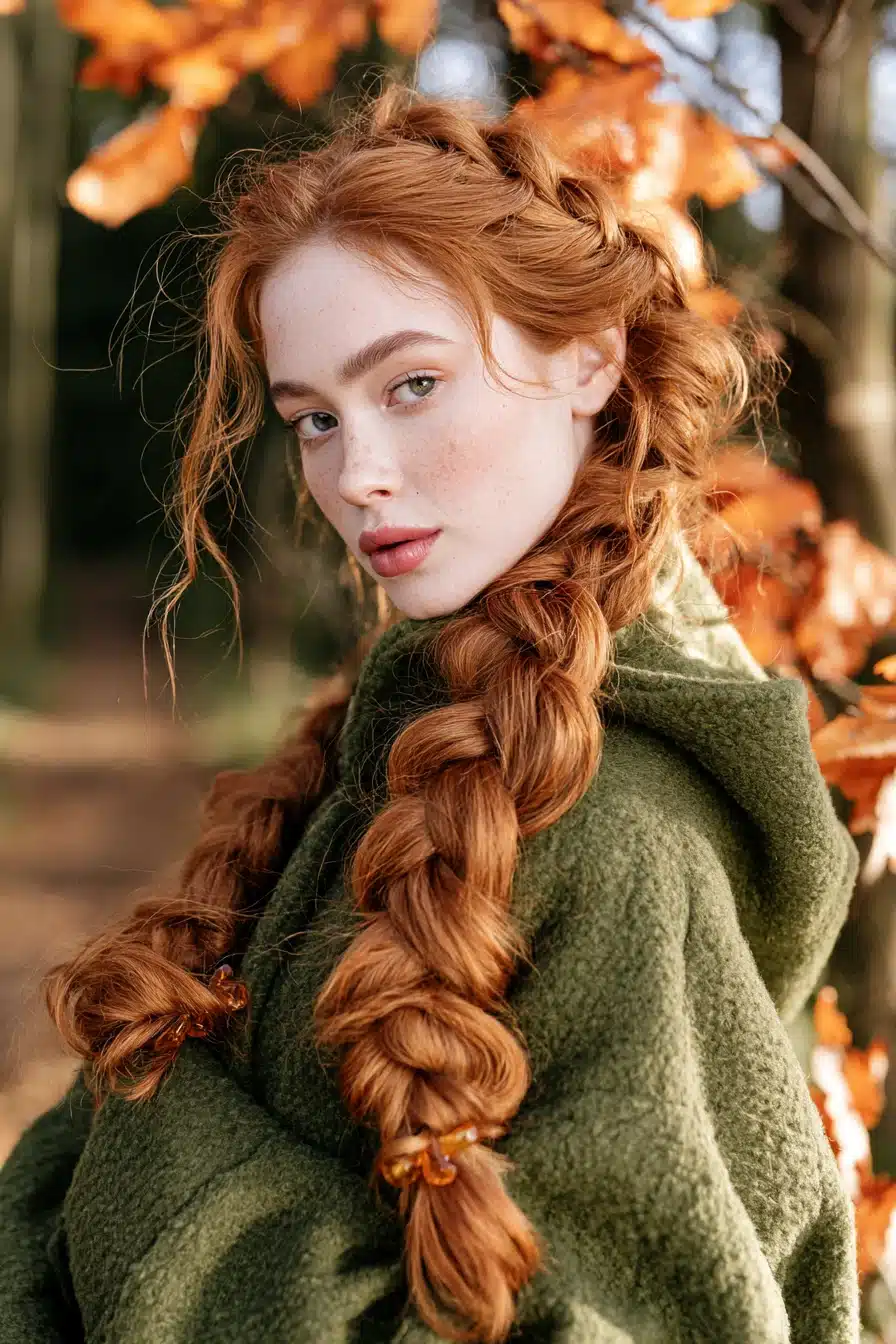 27 Cute Autumn Hairstyles for a Cozy and Charming Seasonal Look