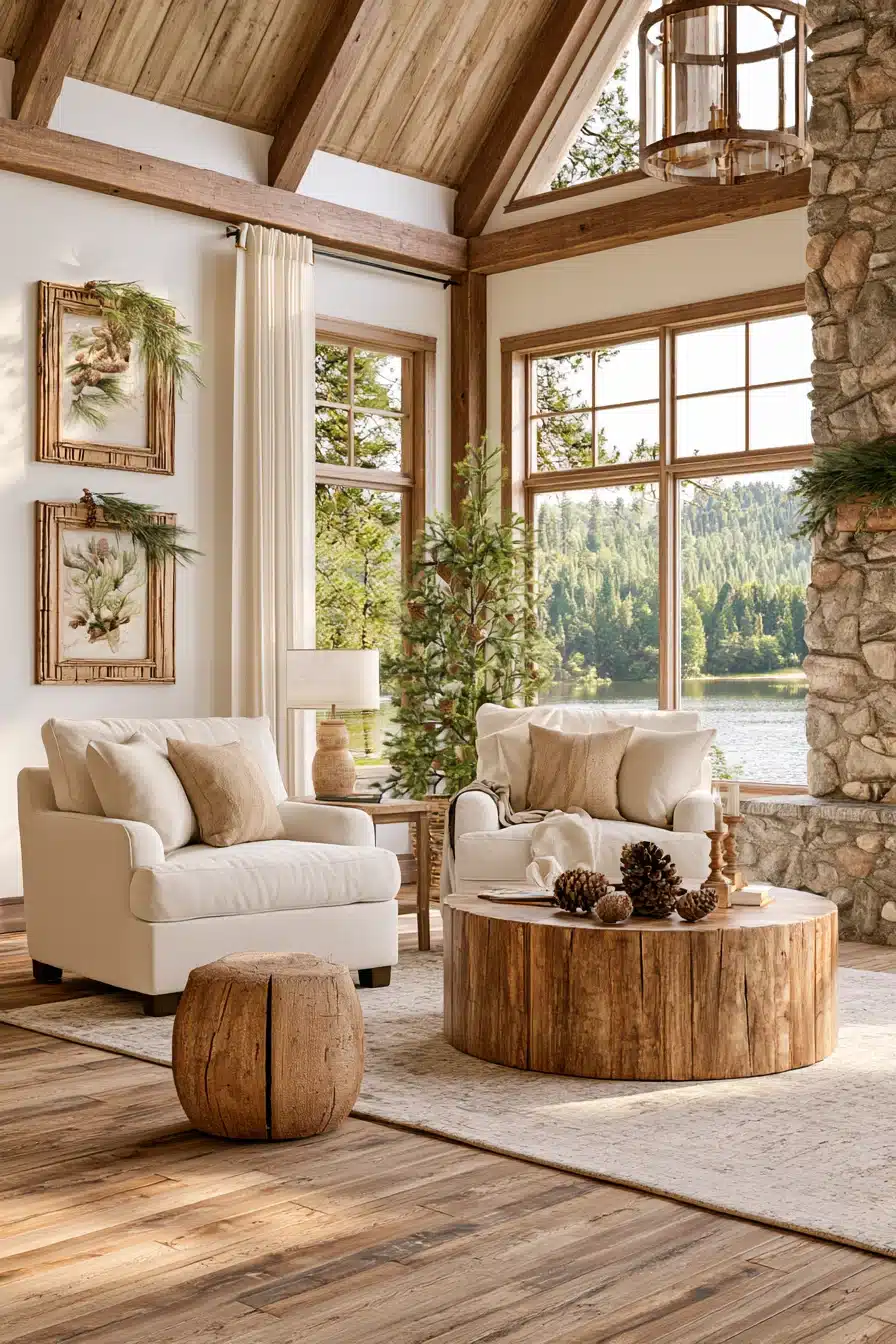 27 Cozy Lake Cabin Interiors for a Warm and Relaxing Retreat