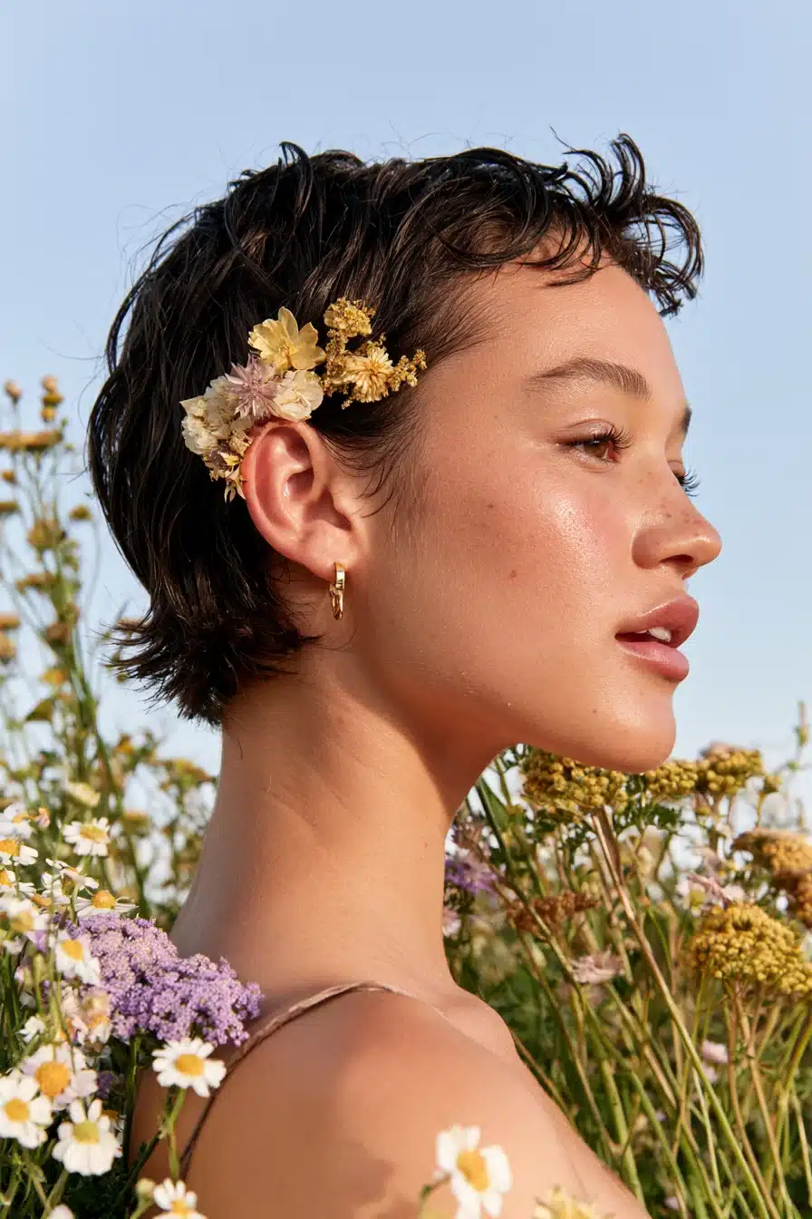 27 Charming Short Cottagecore Hairstyles for a Dreamy Romantic Look