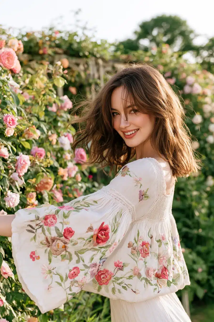 27 Charming Short Cottagecore Hairstyles for a Dreamy Romantic Look