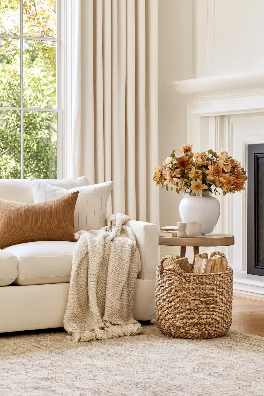 27 Cozy Fall Living Room Decor Ideas for a Warm Inviting Home