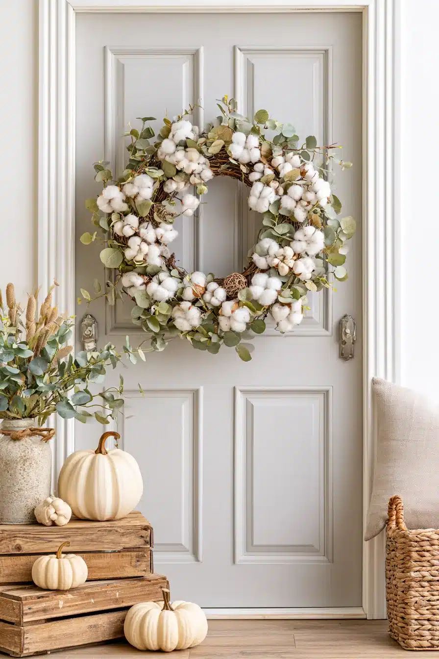 27 Beautiful Fall Wreaths for a Warm and Welcoming Autumn Front Door