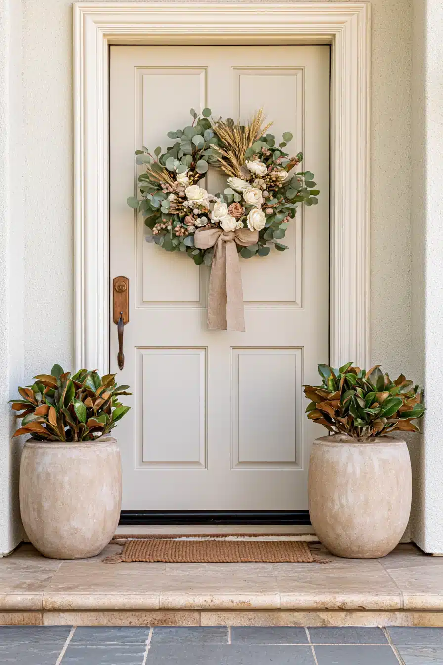 27 Beautiful Fall Wreaths for Front Door Autumn Charm