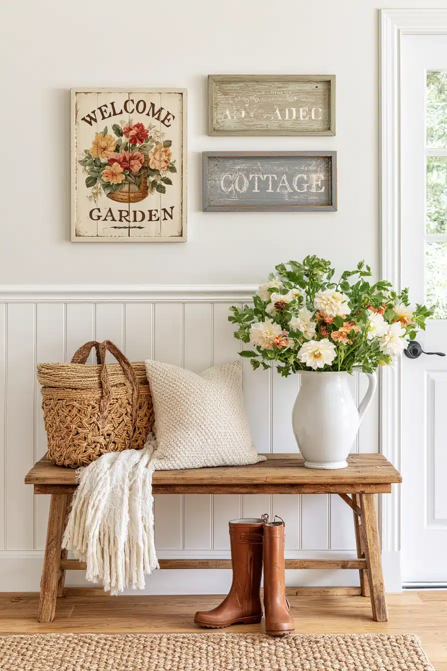 27 Dreamy Cottagecore Wall Decor Ideas for a Charming Romantic Home