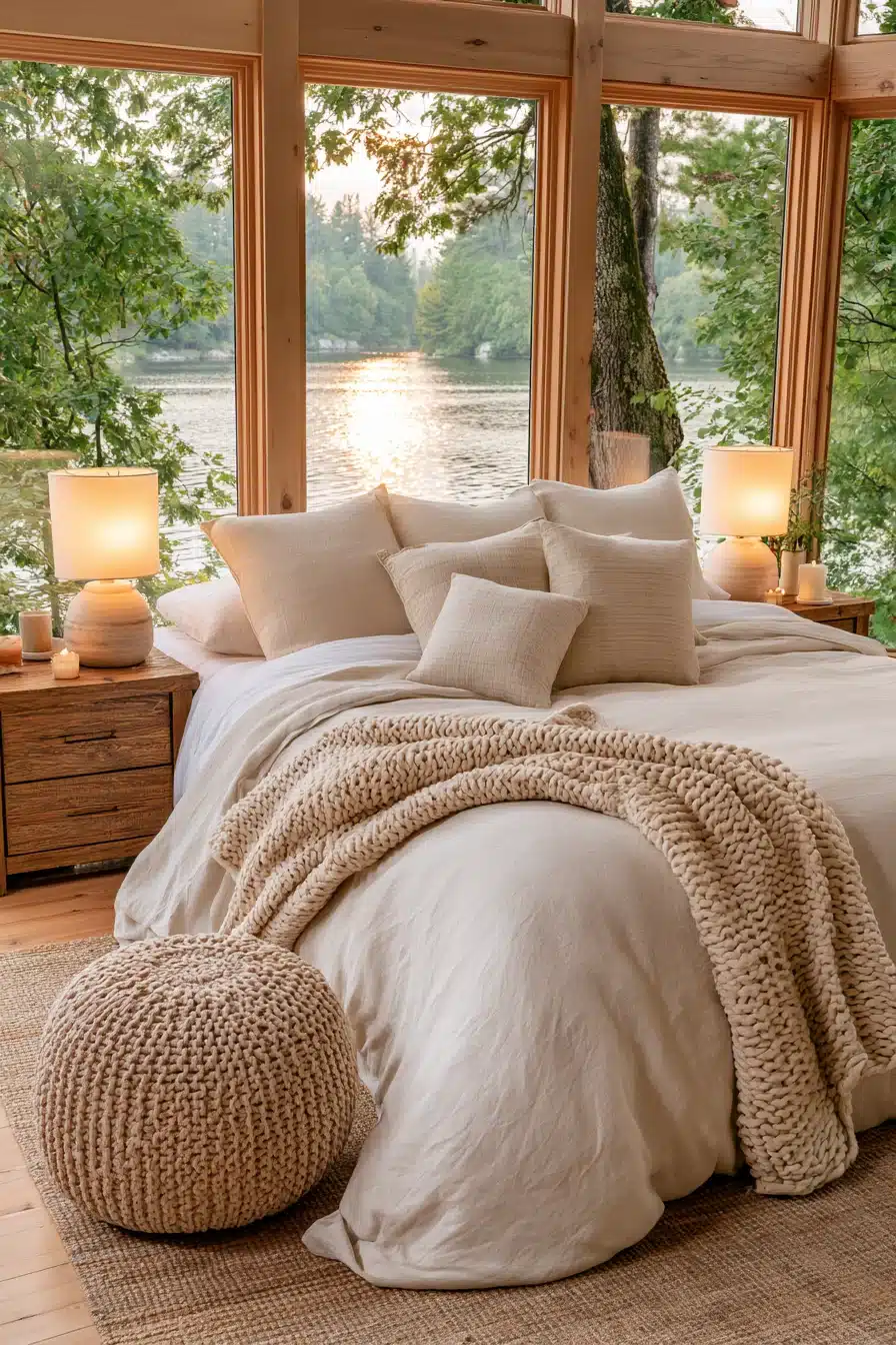 27 Cozy Lake Cabin Interiors for a Warm and Relaxing Retreat
