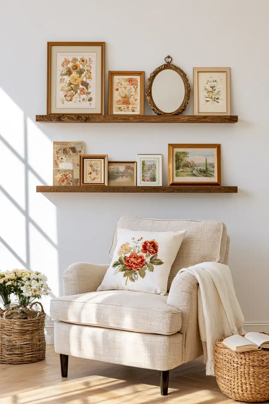 27 Dreamy Cottagecore Wall Decor Ideas for a Charming Romantic Home