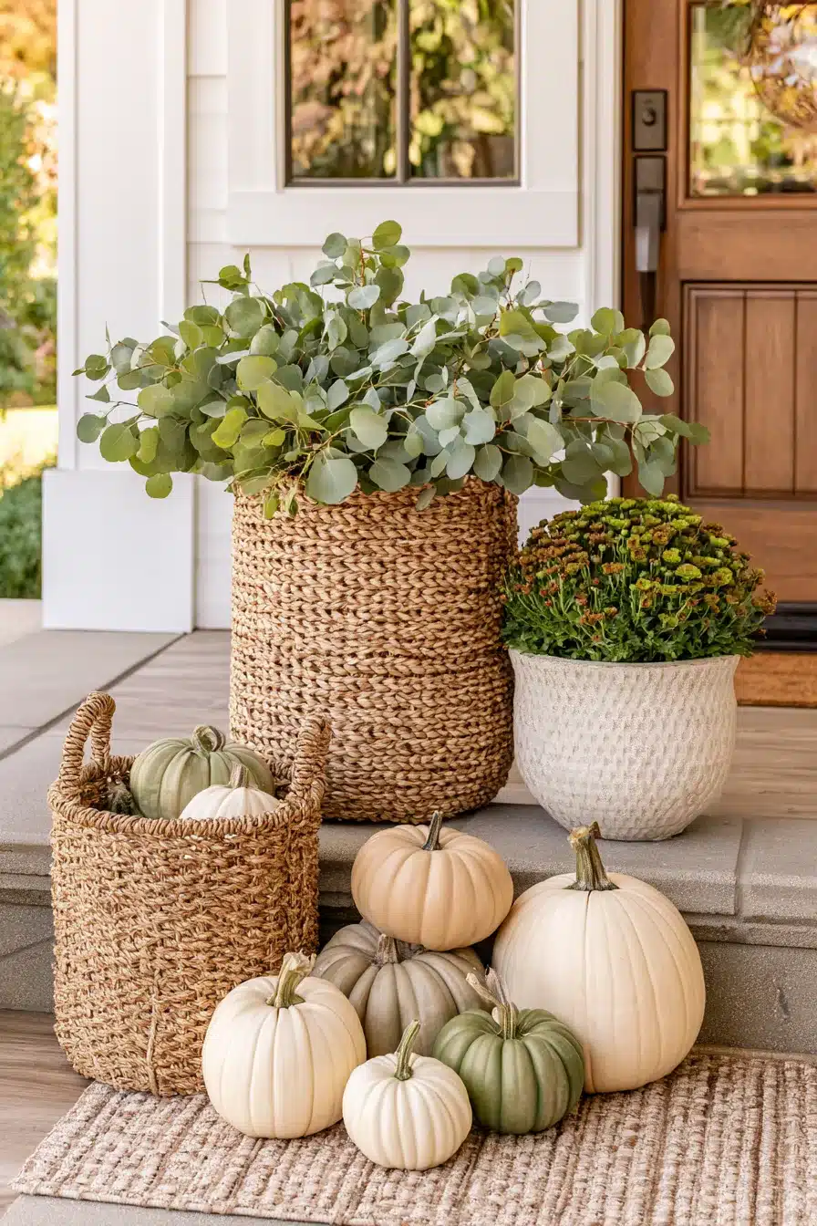 27 Cozy Autumn Front Porch Decor Ideas for a Warm Seasonal Welcome