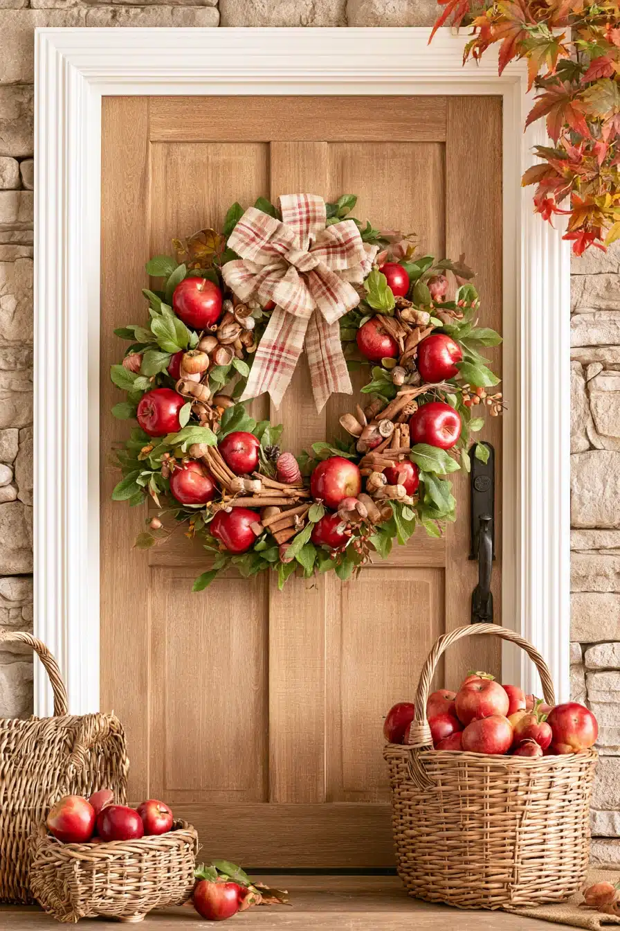 27 Beautiful Fall Wreaths for a Warm and Welcoming Autumn Front Door