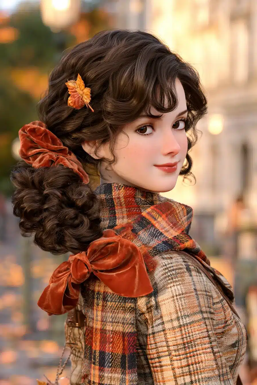 27 Cute Autumn Hairstyles for a Cozy and Charming Seasonal Look