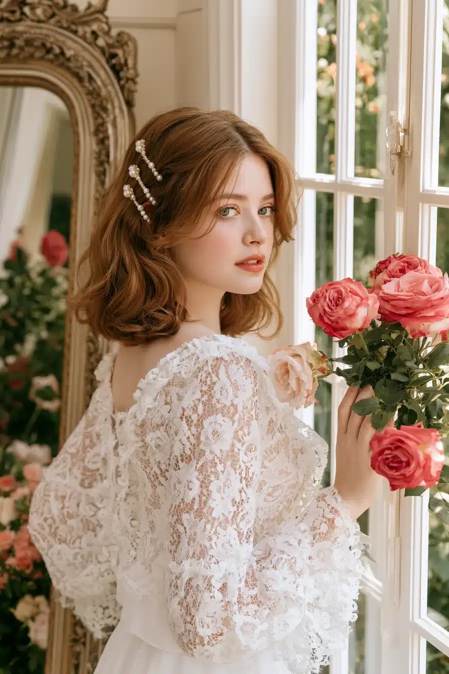27 Charming Short Cottagecore Hairstyles for a Dreamy Romantic Look