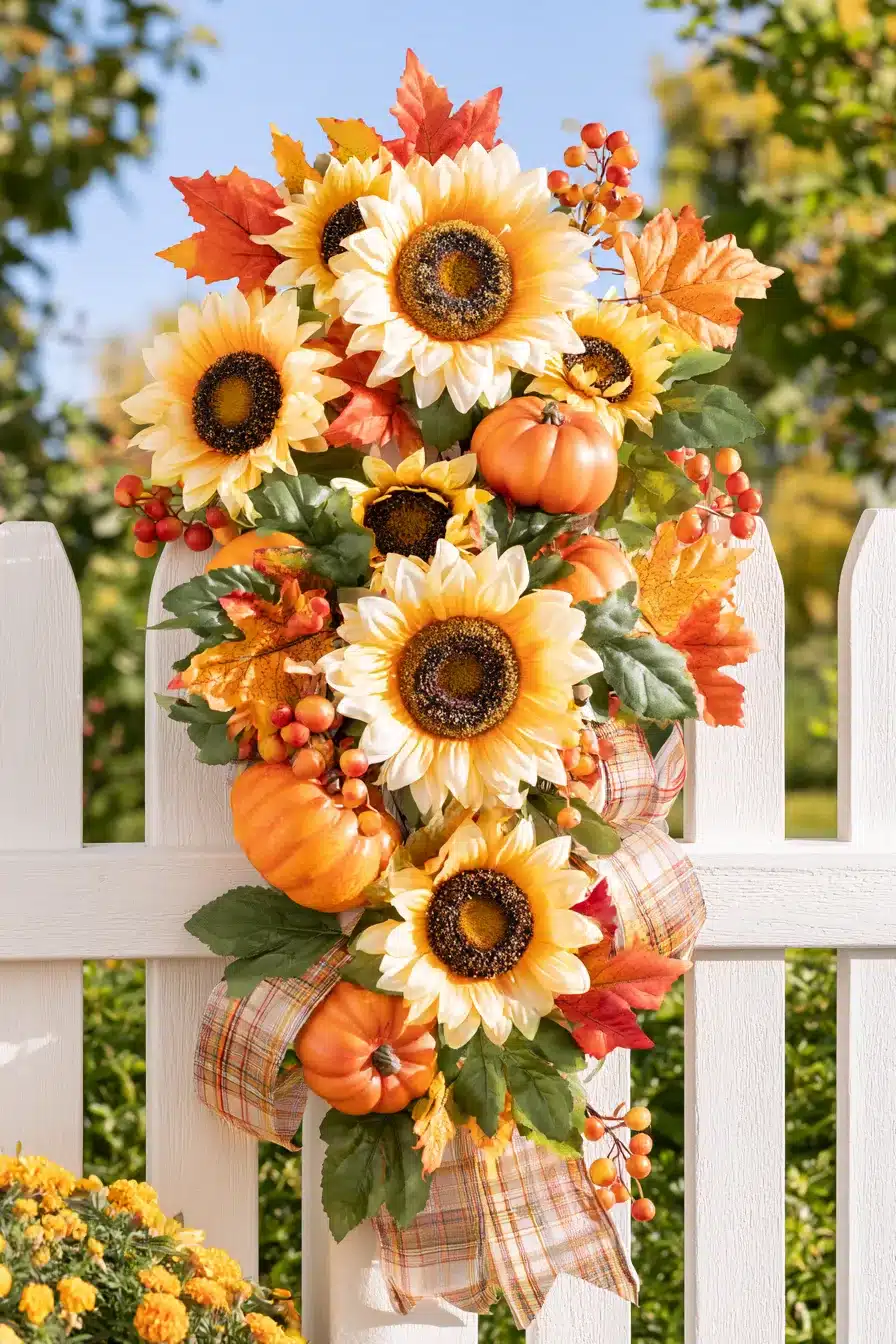 27 Outdoor Fall Decorations for a Warm and Welcoming Home
