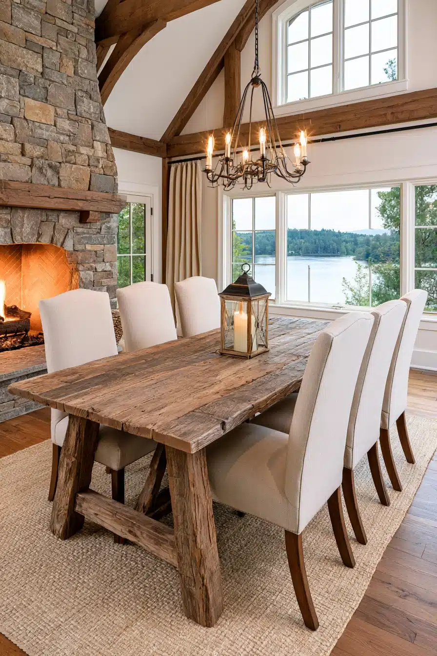27 Cozy Lake Cabin Interiors for a Warm and Relaxing Retreat