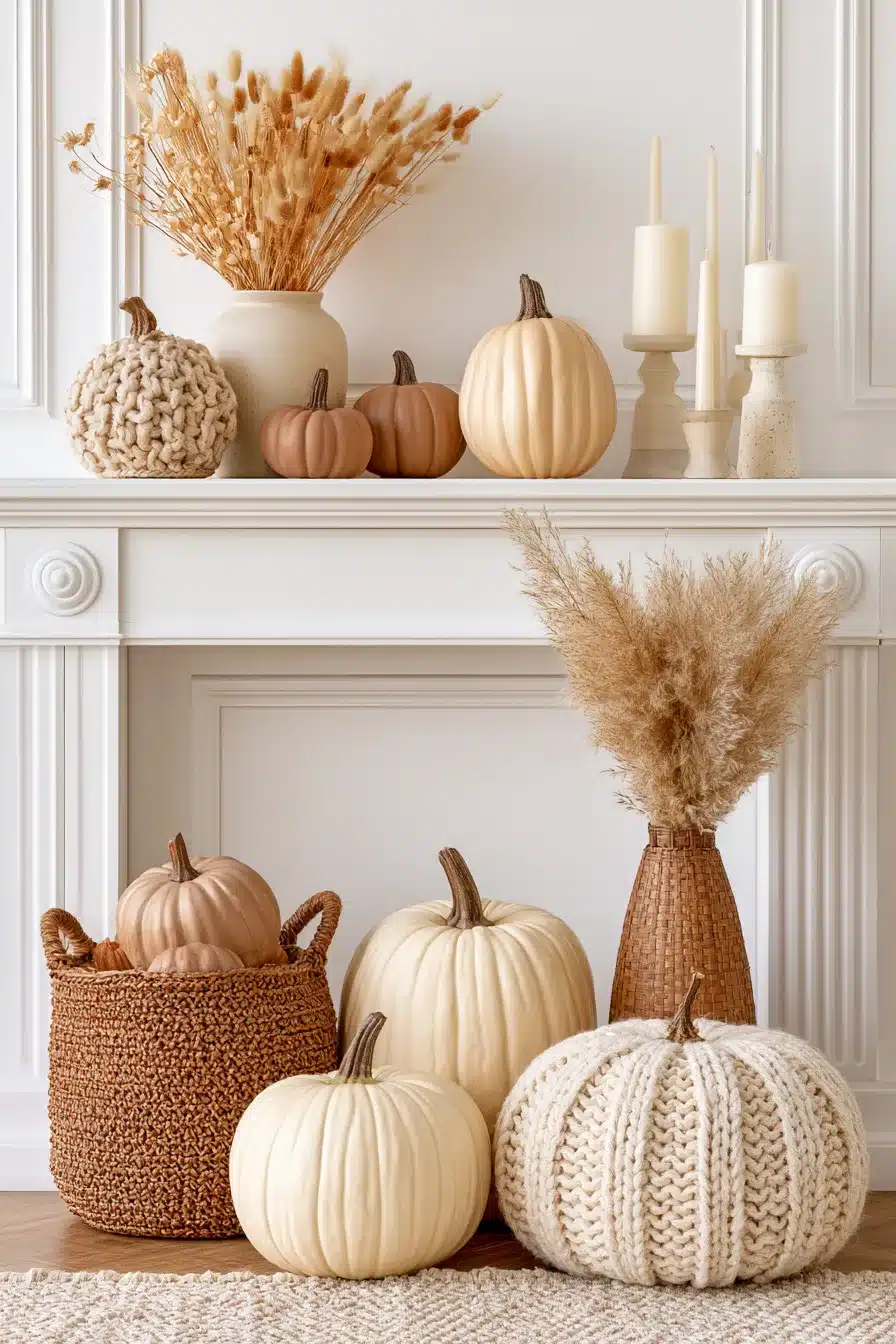27 Autumn Fireplace Decor Ideas for a Warm Cozy Home