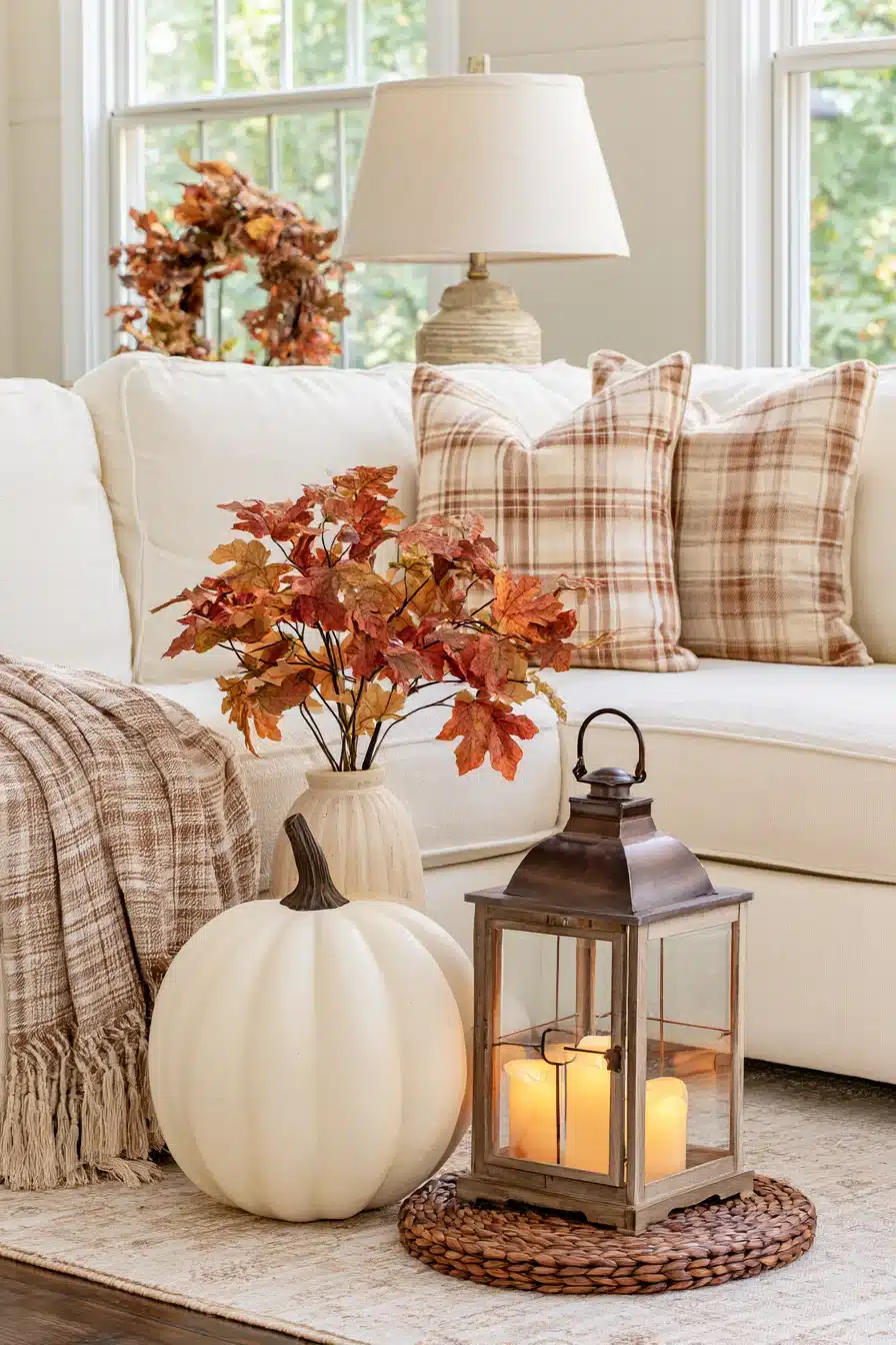 27 Cozy Fall Living Room Decor Ideas for a Warm Inviting Home