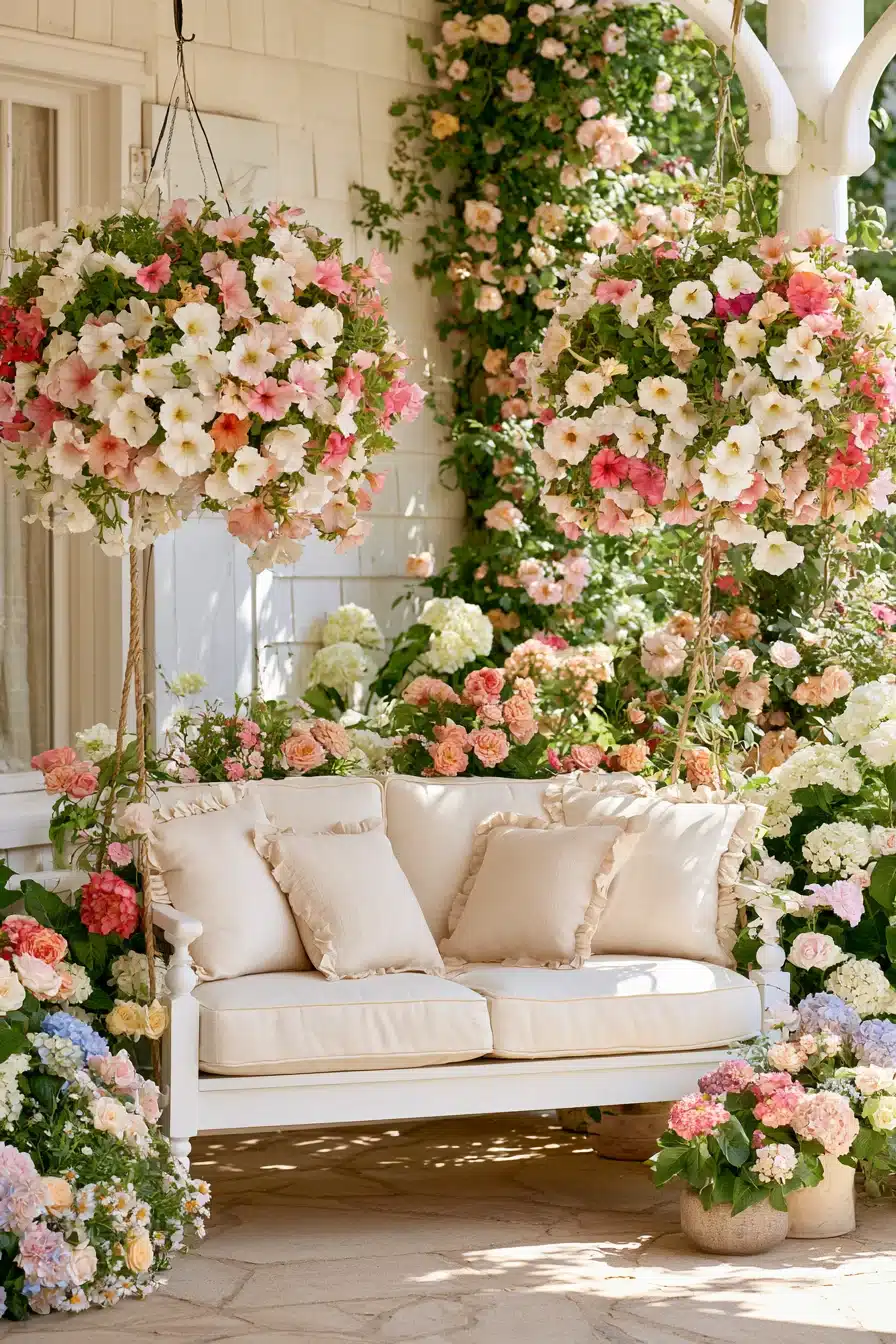 27 Charming Porch Swing Ideas for a Cozy Outdoor Retreat