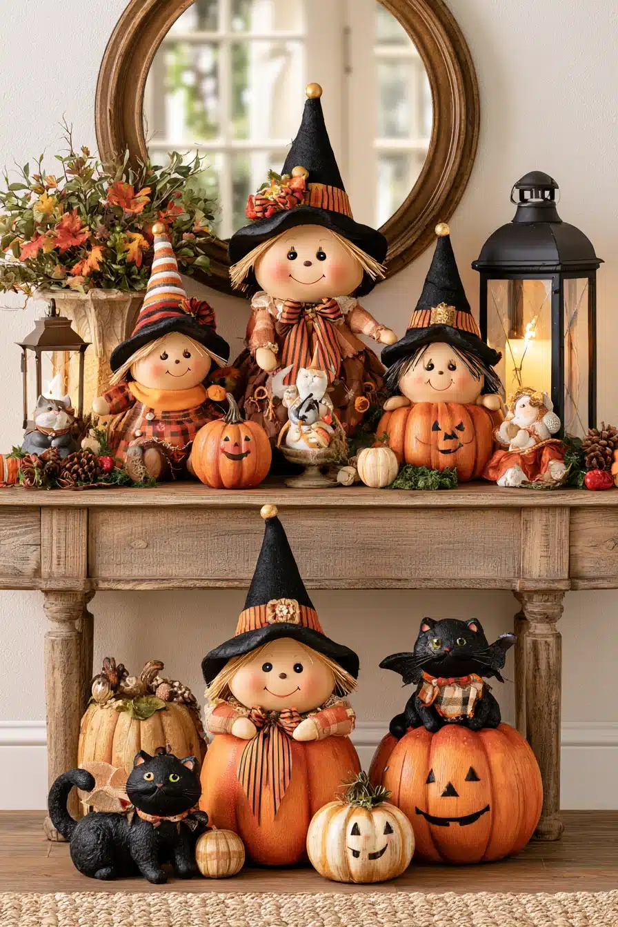 27 Vintage Halloween Decor Ideas Filled With Nostalgic Charm