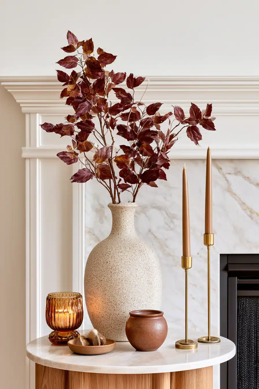 27 Autumn Fireplace Decor Ideas for a Warm Cozy Home