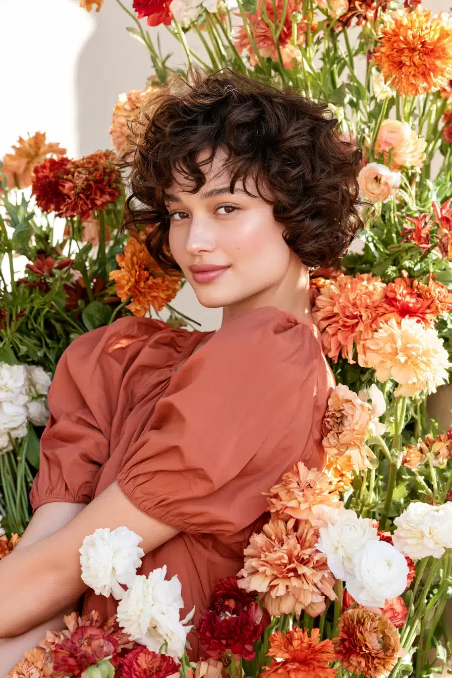 27 Charming Short Cottagecore Hairstyles for a Dreamy Romantic Look