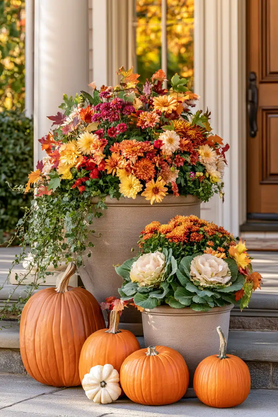 27 Cozy Autumn Front Porch Decor Ideas for a Warm Seasonal Welcome