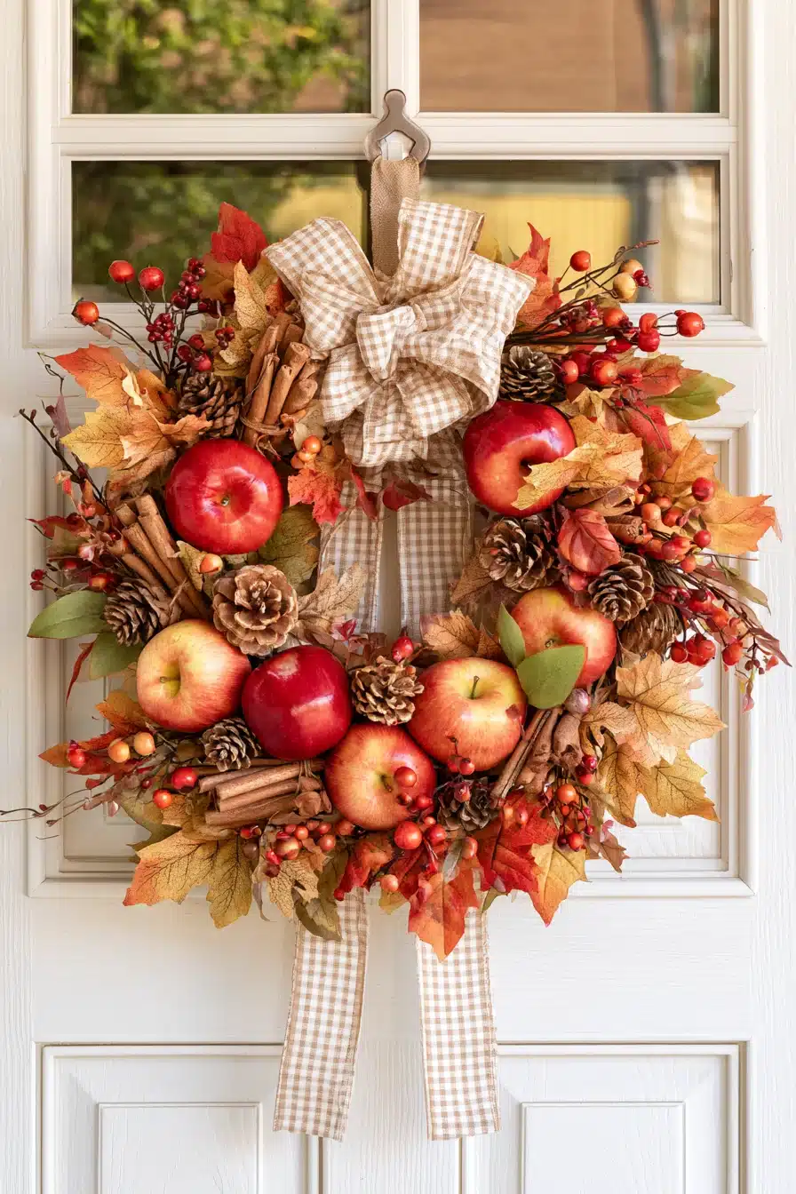 27 Beautiful Fall Wreaths for Front Door Autumn Charm