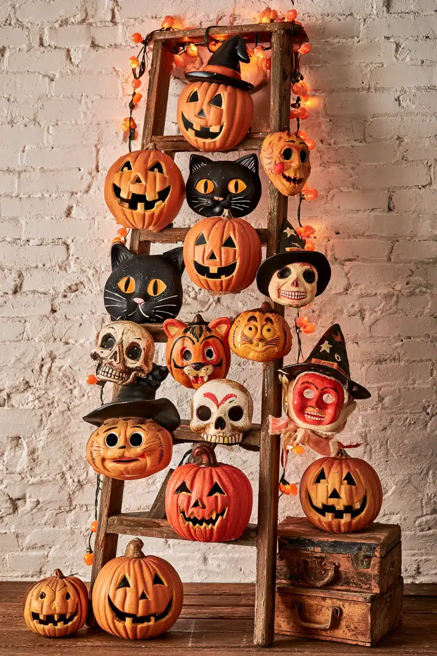 27 Vintage Halloween Decor Ideas Filled With Nostalgic Charm
