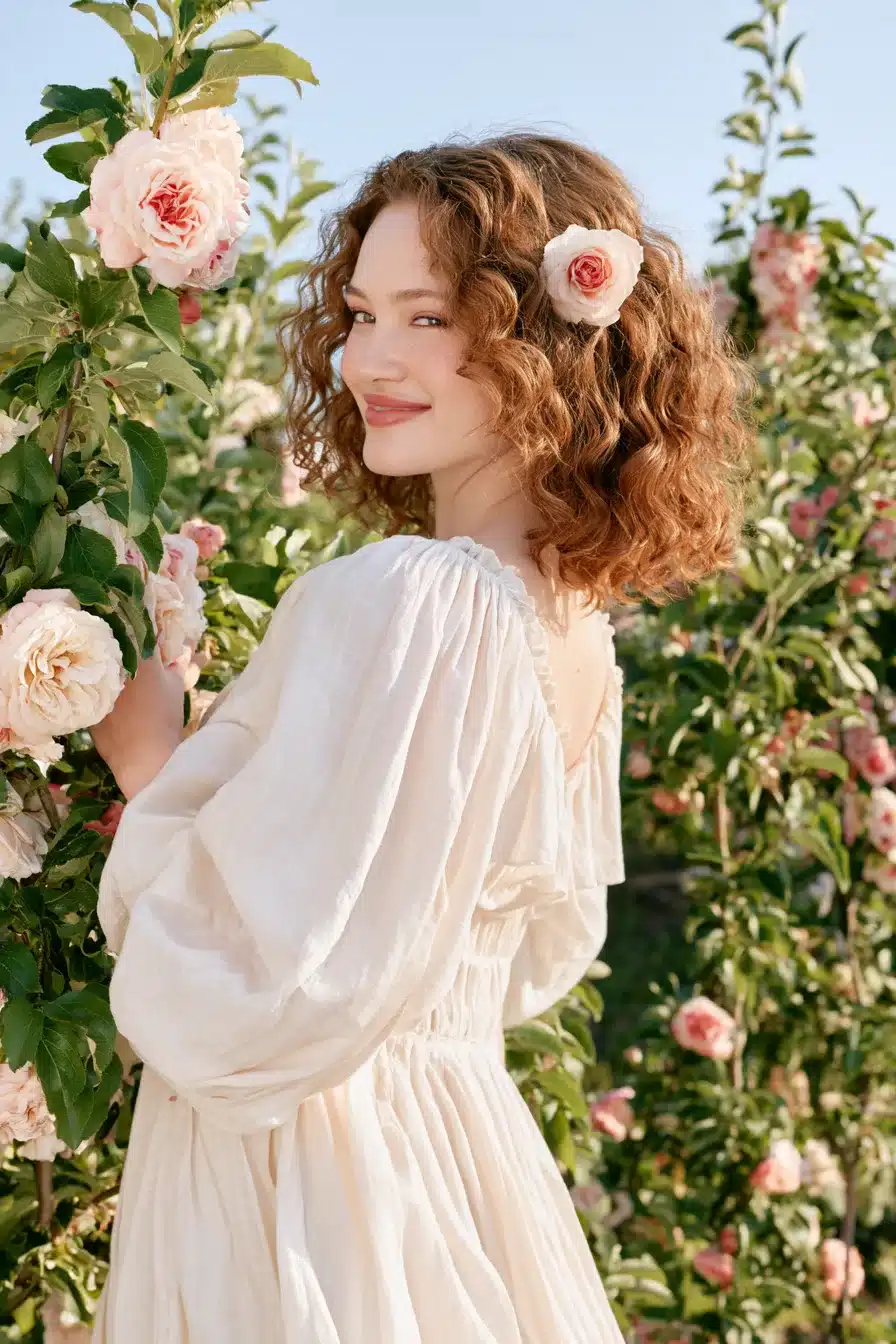 27 Charming Short Cottagecore Hairstyles for a Dreamy Romantic Look